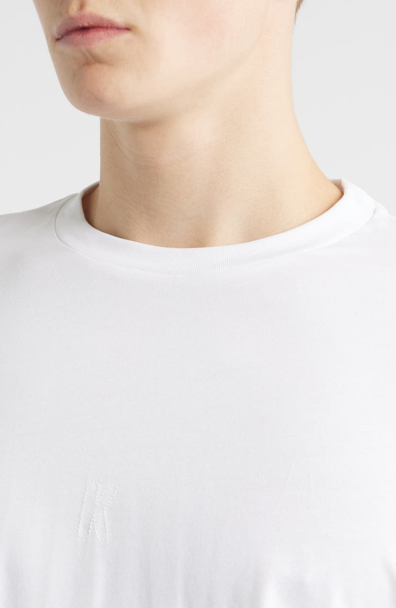 KROST Reverse Seam Long Sleeve Cotton T-Shirt, Alternate, color, White