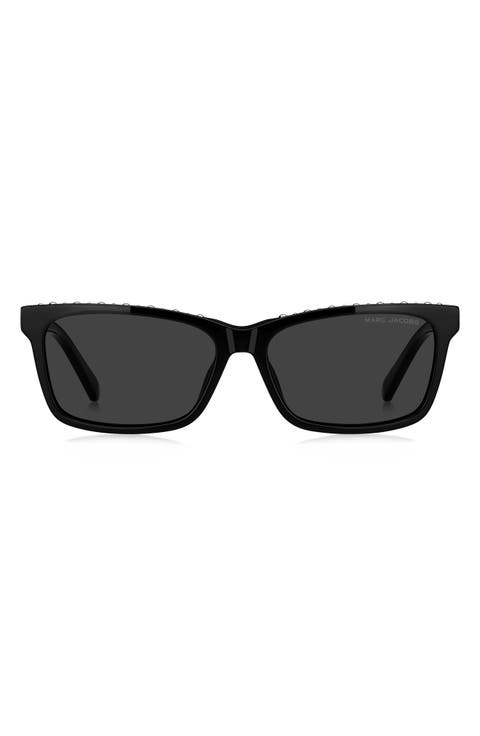 54mm Rectangular Sunglasses