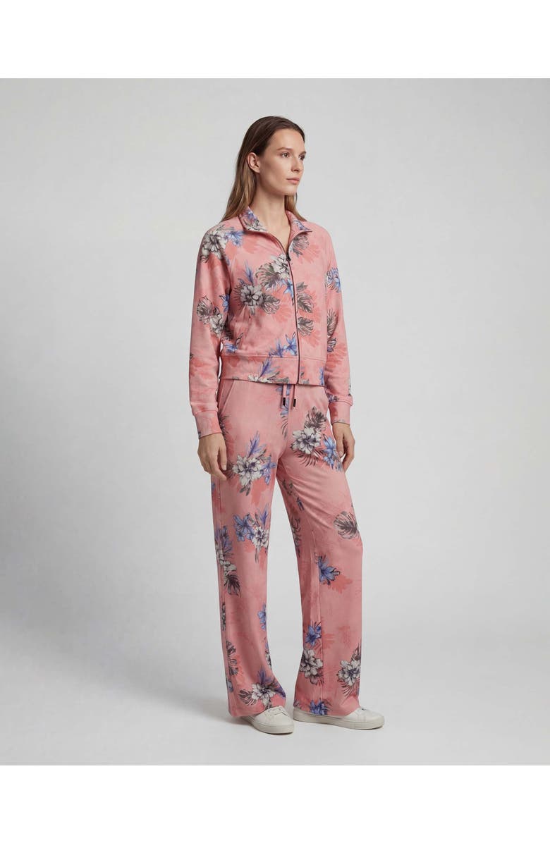 Lords of Harlech Exotic Floral Womens Wide-Leg Pant, Alternate, color, Exotic Floral Coral