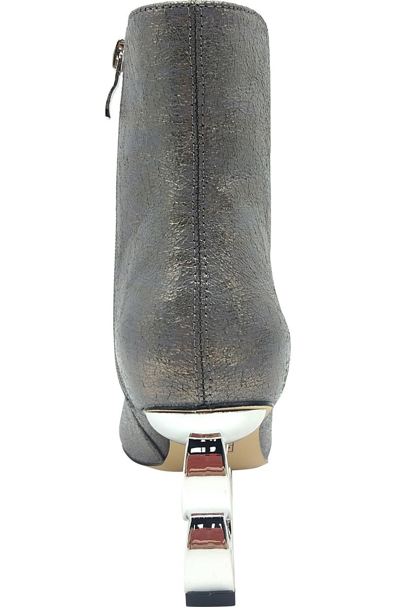 NINETY UNION Roxy Pebbled Ankle Boot, Alternate, color, Pewter