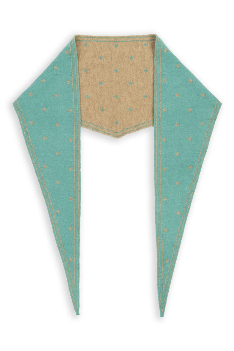 Triangle Scarf, Alternate, color, LIGHT BLUE
