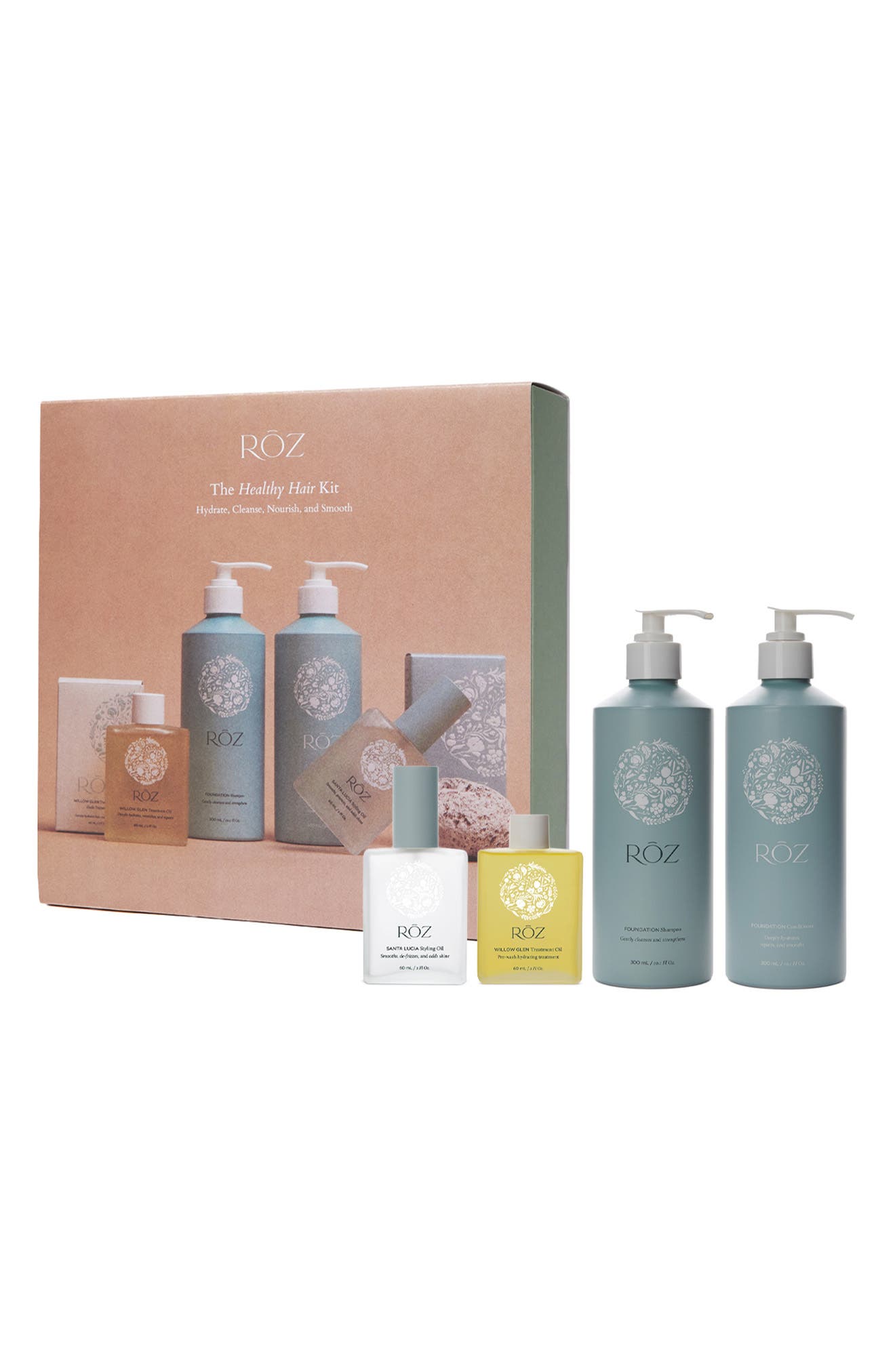 ROZ The Healthy Hair Kit $174 Value in None 