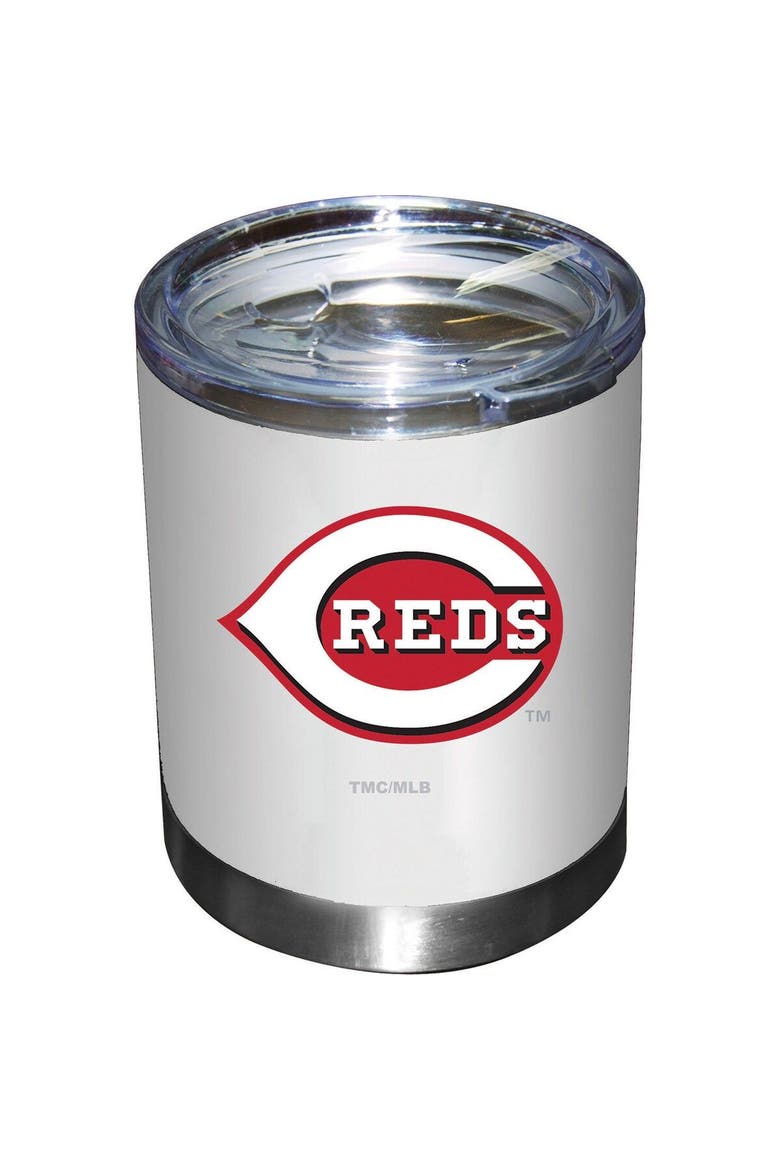 Cincinnati Reds 12oz. Team Lowball Tumbler, Main, color, White