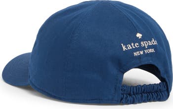 spade logo embroidered baseball cap