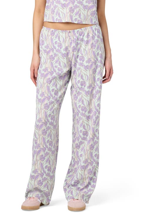 Relaxed Fit Pajama Pants