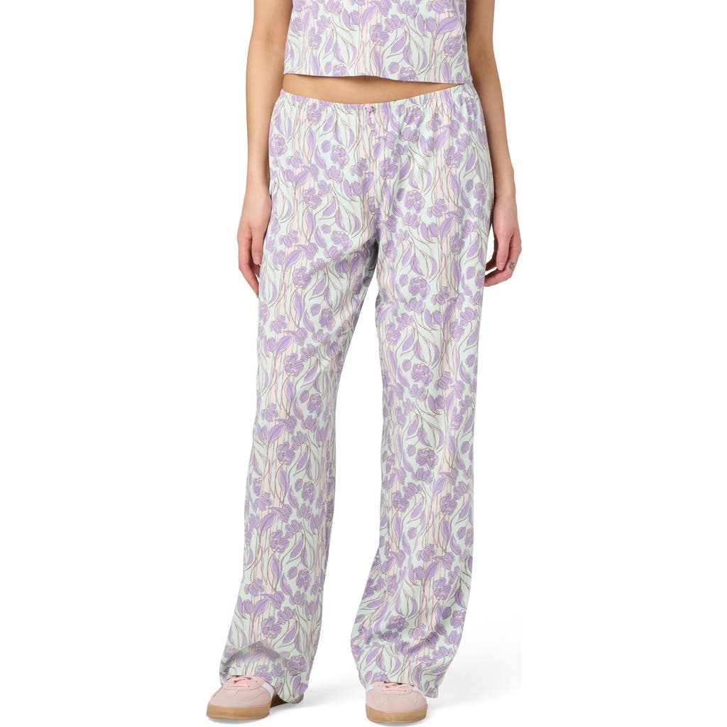 Florence By Mills Relaxed Fit Pajama Pants In Ambro Fan Floral