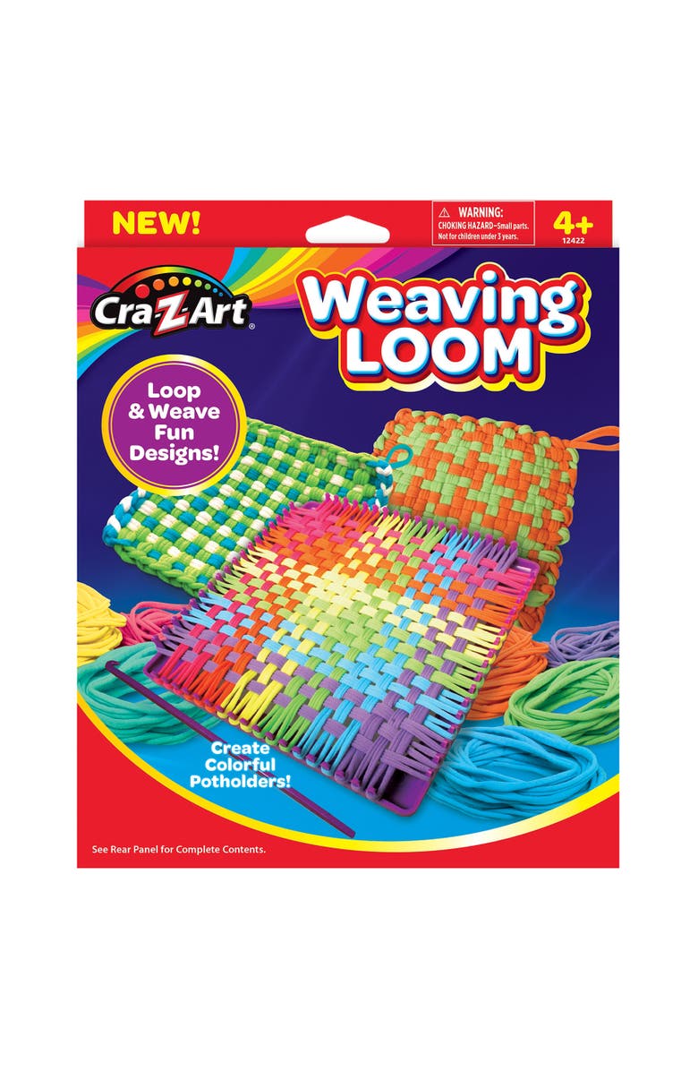 CRA-Z-ART Wonderful Weaves Weaving Loom, Kids, Main, color, Multicolored