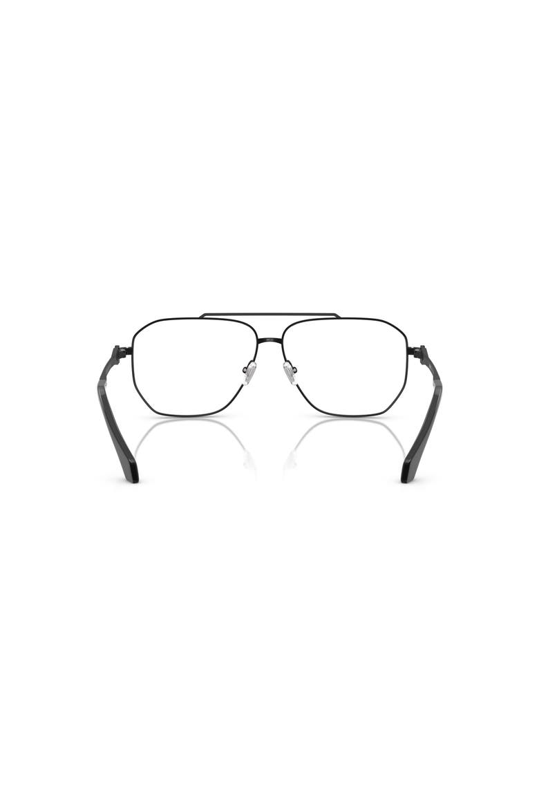 59mm Square optical glasses, Alternate, color, Black
