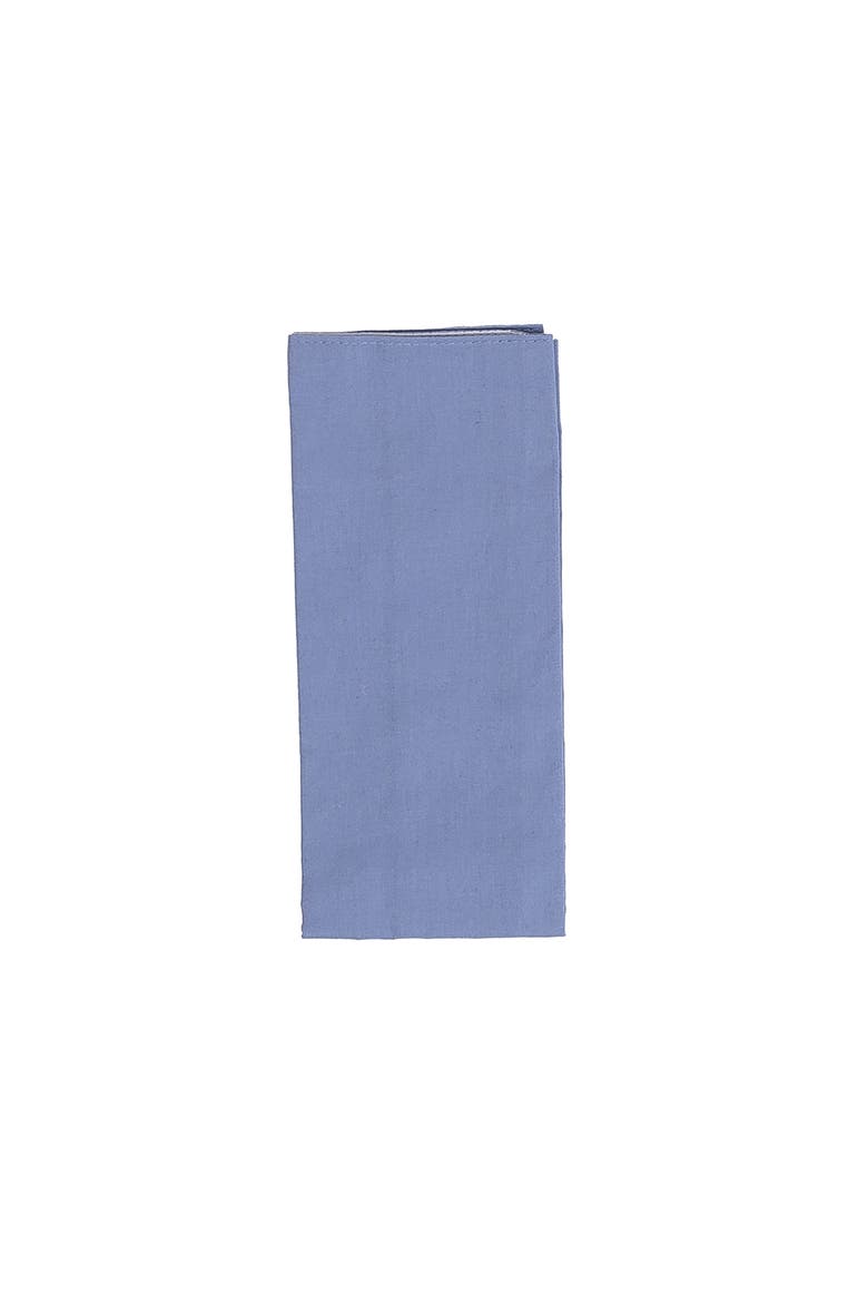 Periwinkle Set of 6 Cloth Napkins, Main, color, Blue