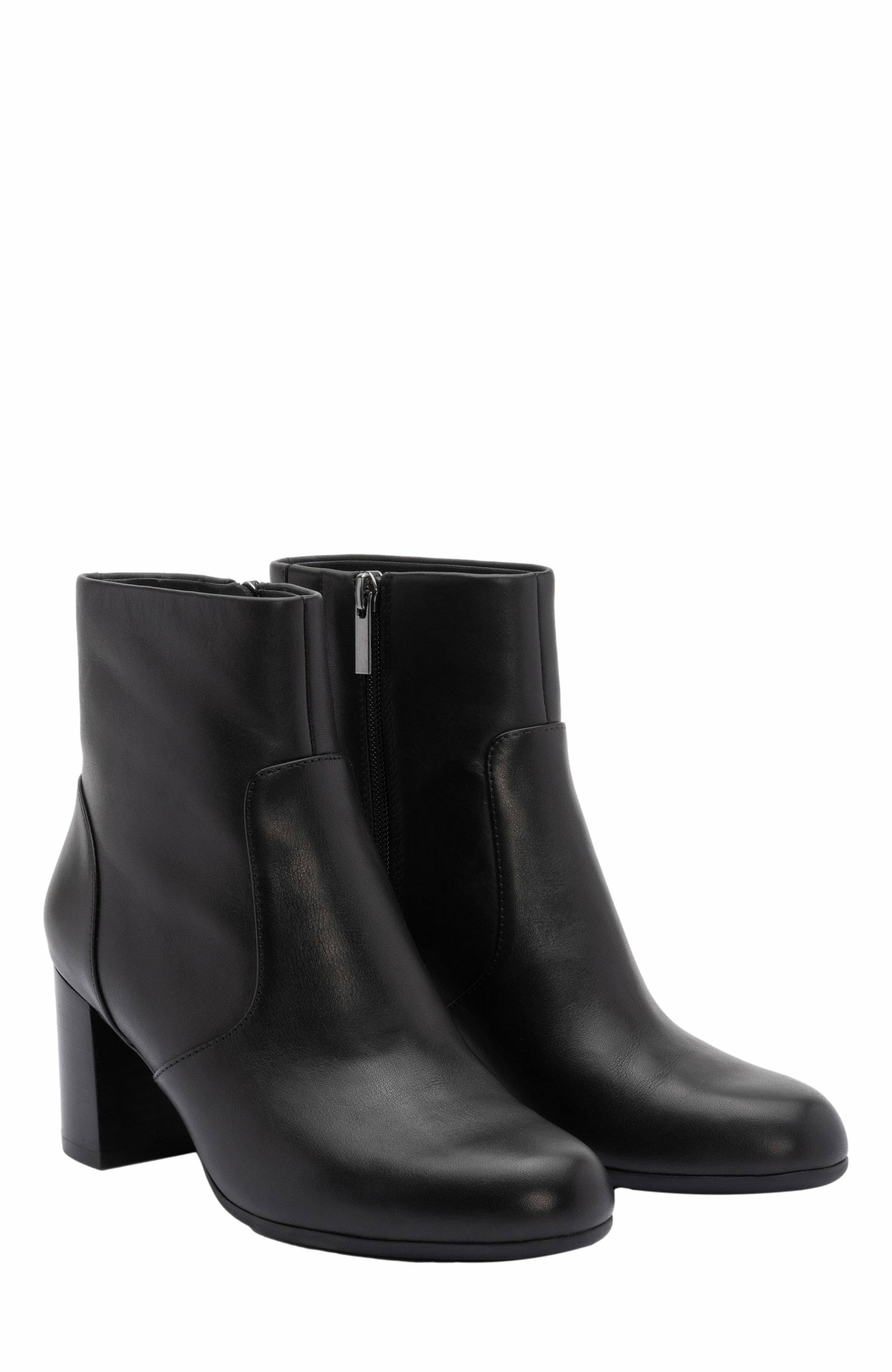 ABEO Tempo Ankle Boot, Alternate, color, Black Nappa - Regular