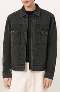 AllSaints Brightmore Zip Denim Jacket