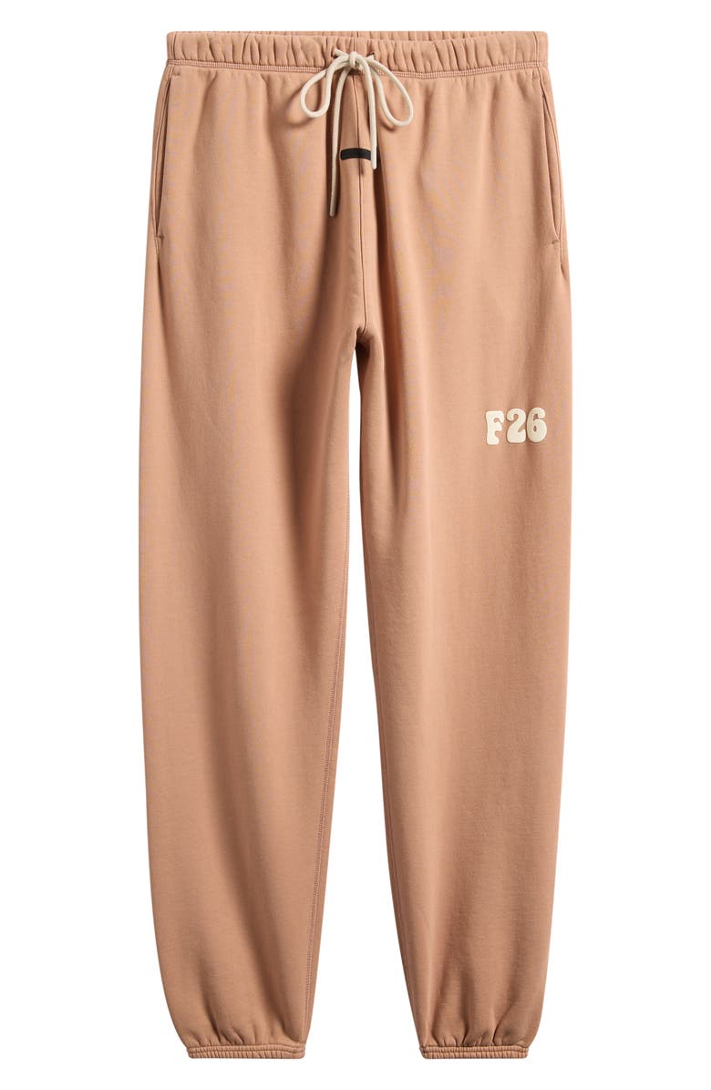 Fear of God Essentials Classic Fleece Sweatpants, Alternate, color, Washed Ginger