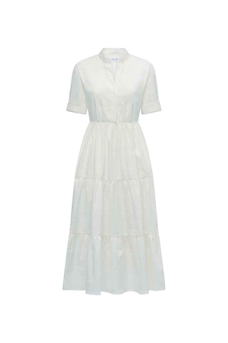 SARDINIA Tiered dress, Main, color, Natural