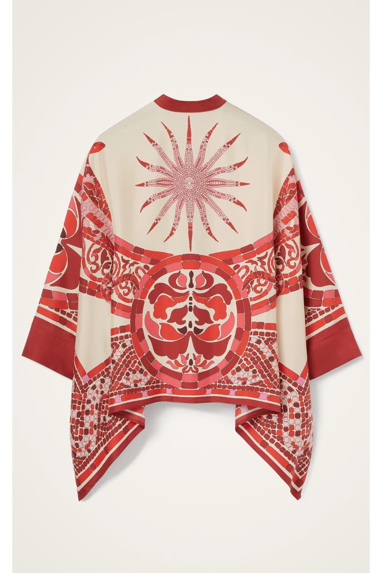 Foulard Shirt, Alternate, color, Regalia Placée Red