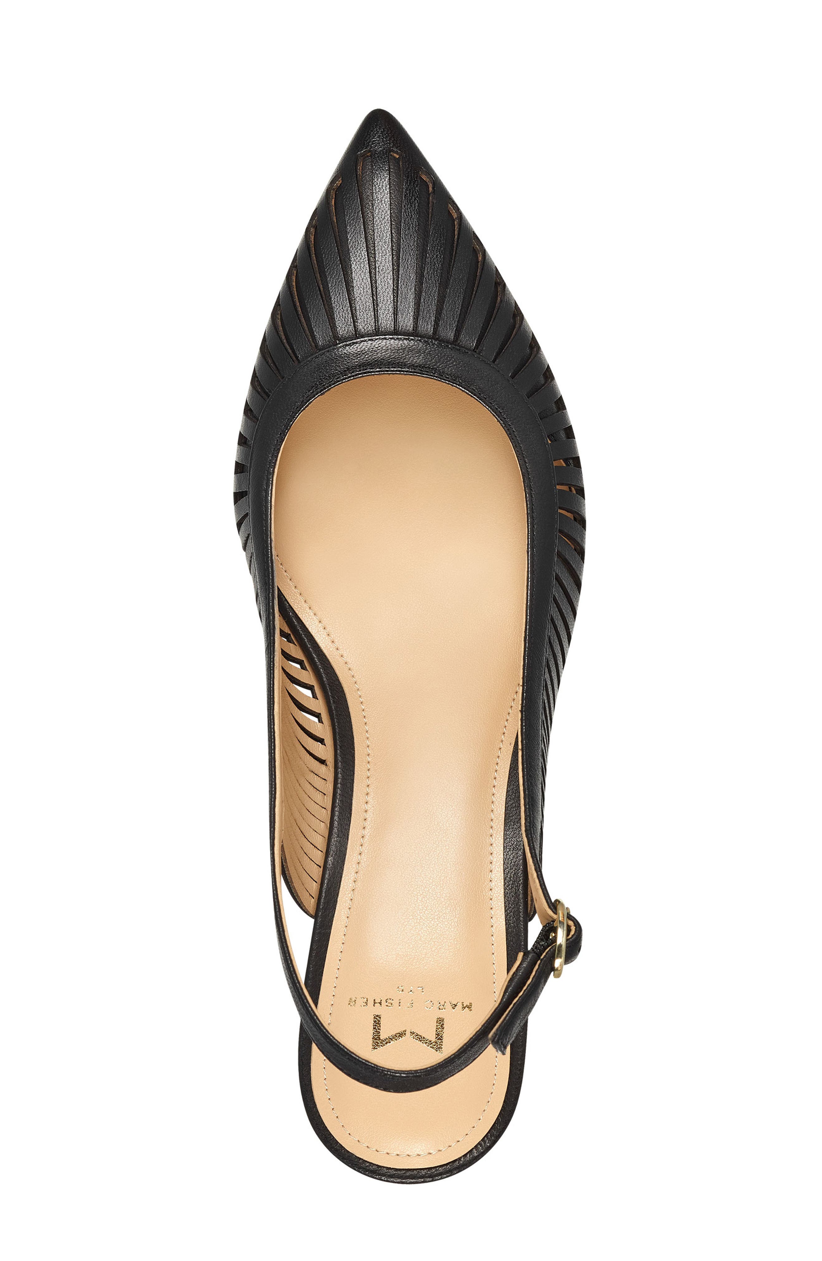 Marc Fisher LTD Zabie Slingback Pointed Toe Pump, Alternate, color, 