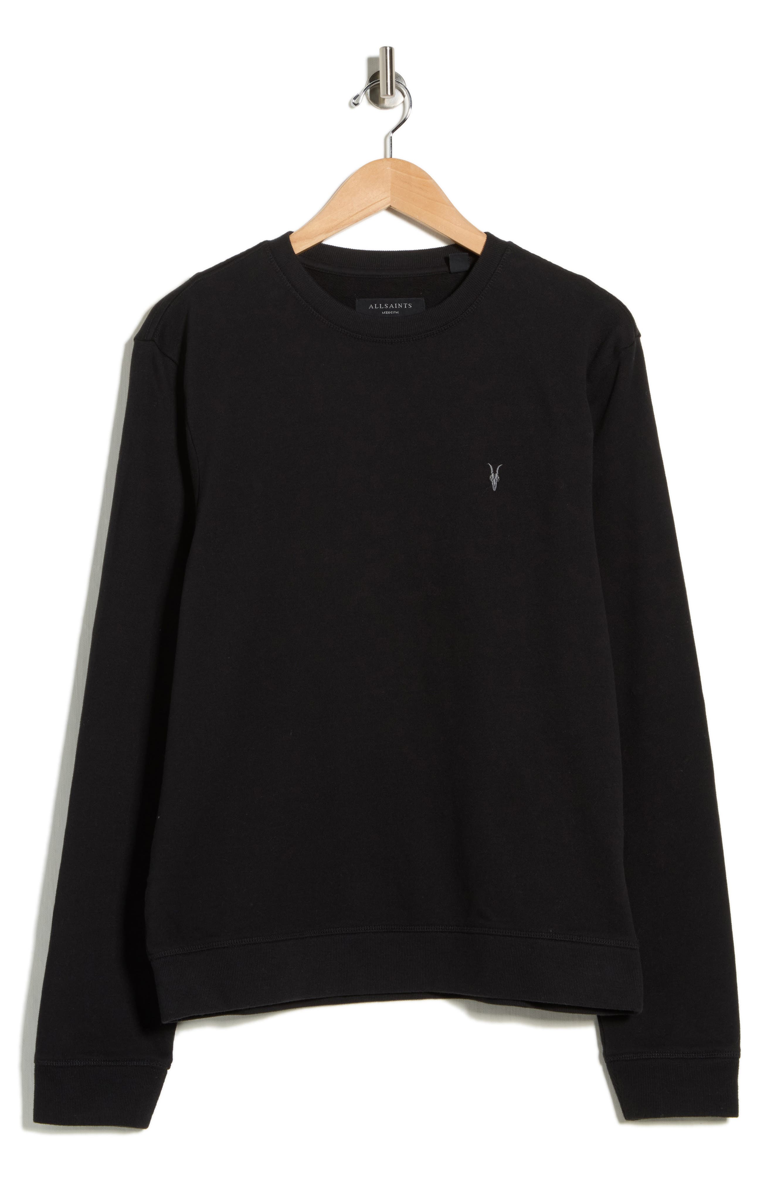 AllSaints Aven Cotton Crewneck Sweatshirt