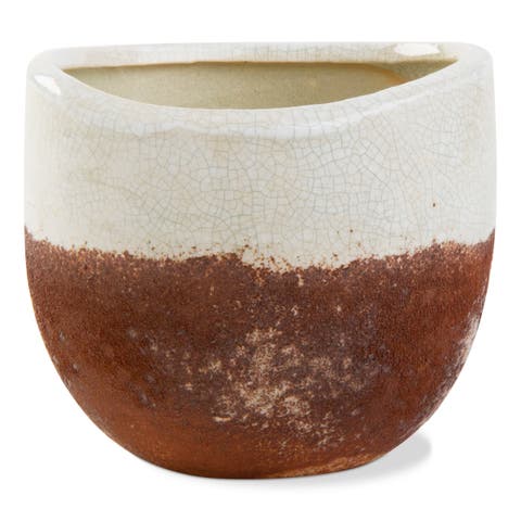 Ibiza Medium Terracotta Planter Pot Stylish Garden Decor