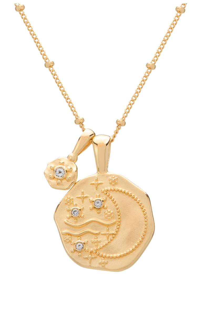 Murkani Night Sky Pendant Necklace, Main, color, Yellow Gold