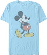 Mickey & Friends Men's Giant Icon Short Sleeve Graphic T-Shirt