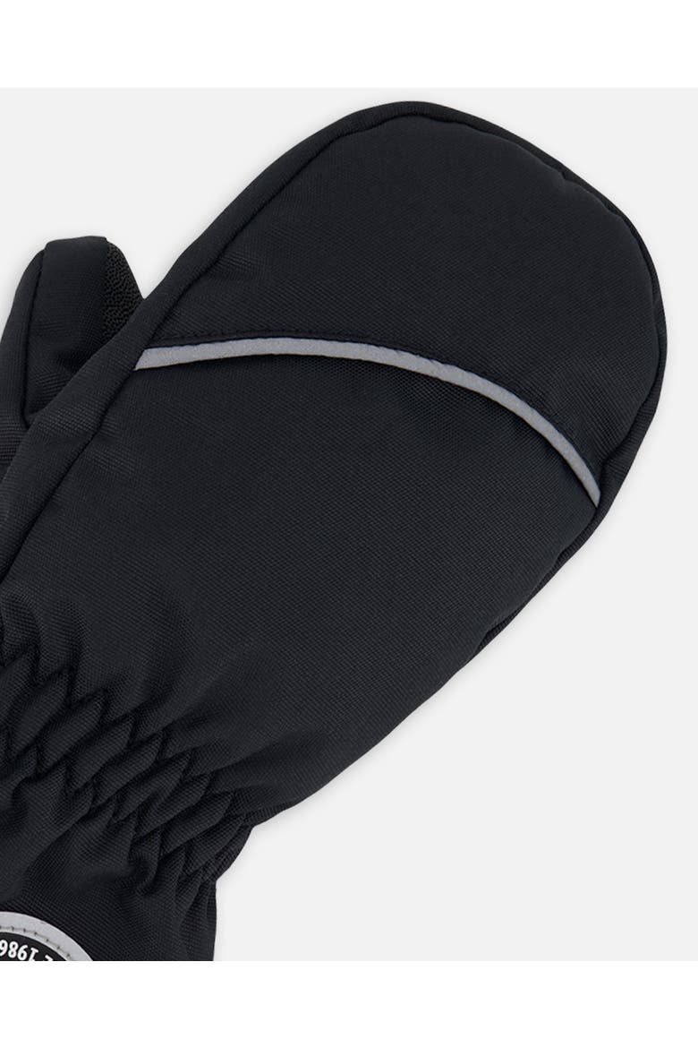 Gender Inclusive Winter Mittens Play, Alternate, color, Black