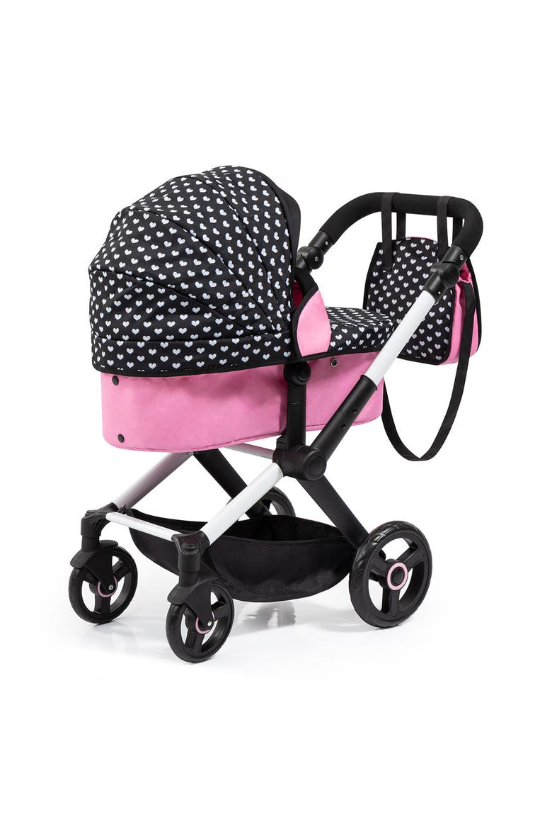 Pram Xeo, For Dolls Up To 20 Inches, Alternate, color, Multicolored