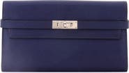 Pre-Owned Hermes Kelly Wallet Epsom Long