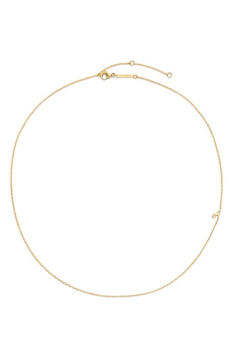 Initial Chain Necklace