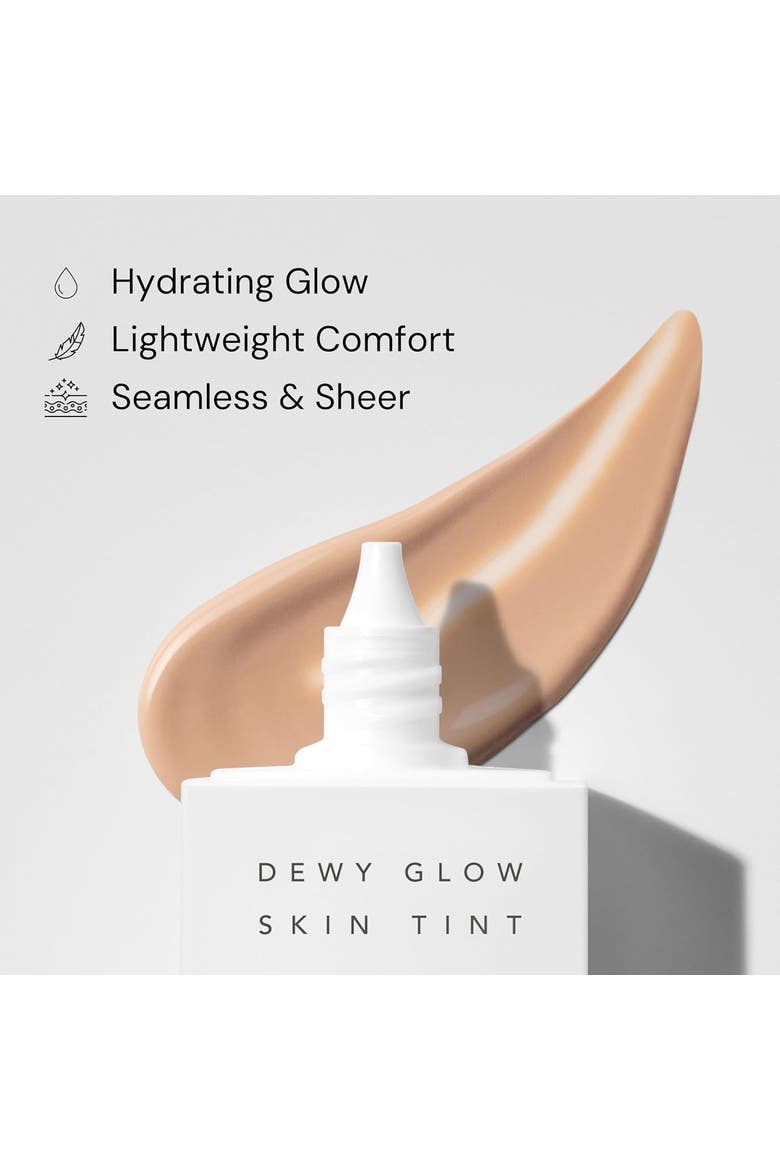Dewy Glow Skin Tint Tan, Alternate, color, White