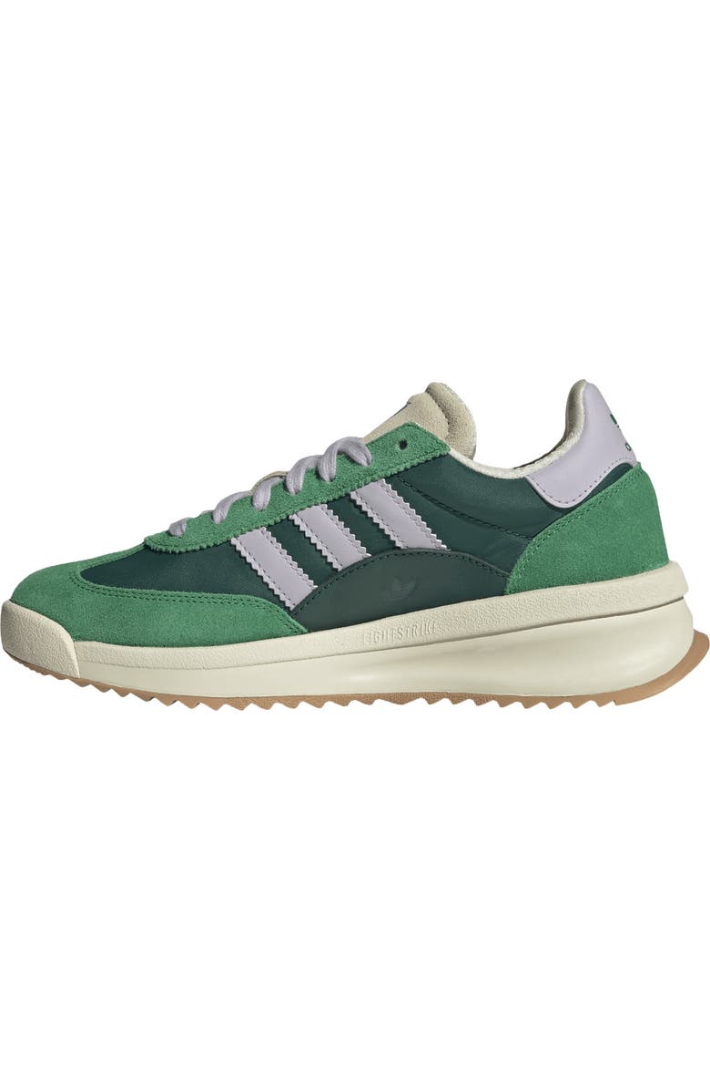 adidas SL 72 Sneaker, Alternate, color, Collegiate Green/ Silver
