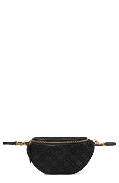 T Monogram Jacquard Belt Bag