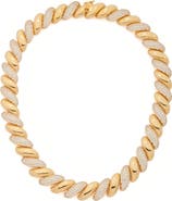st. Moran Pavé Twist Necklace