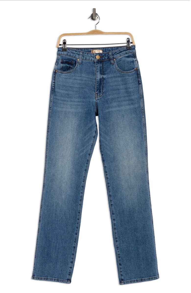 KUT from the Kloth Melissa High Waist Relaxed Straight Leg Jeans, Alternate, color, Determine