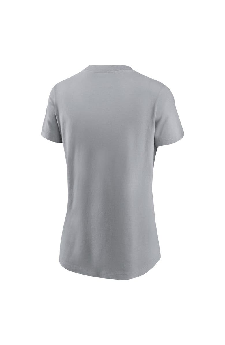 Nike Women's Nike Gray Los Angeles Rams 2023 NFL Playoffs Iconic T-Shirt, Alternate, color, 