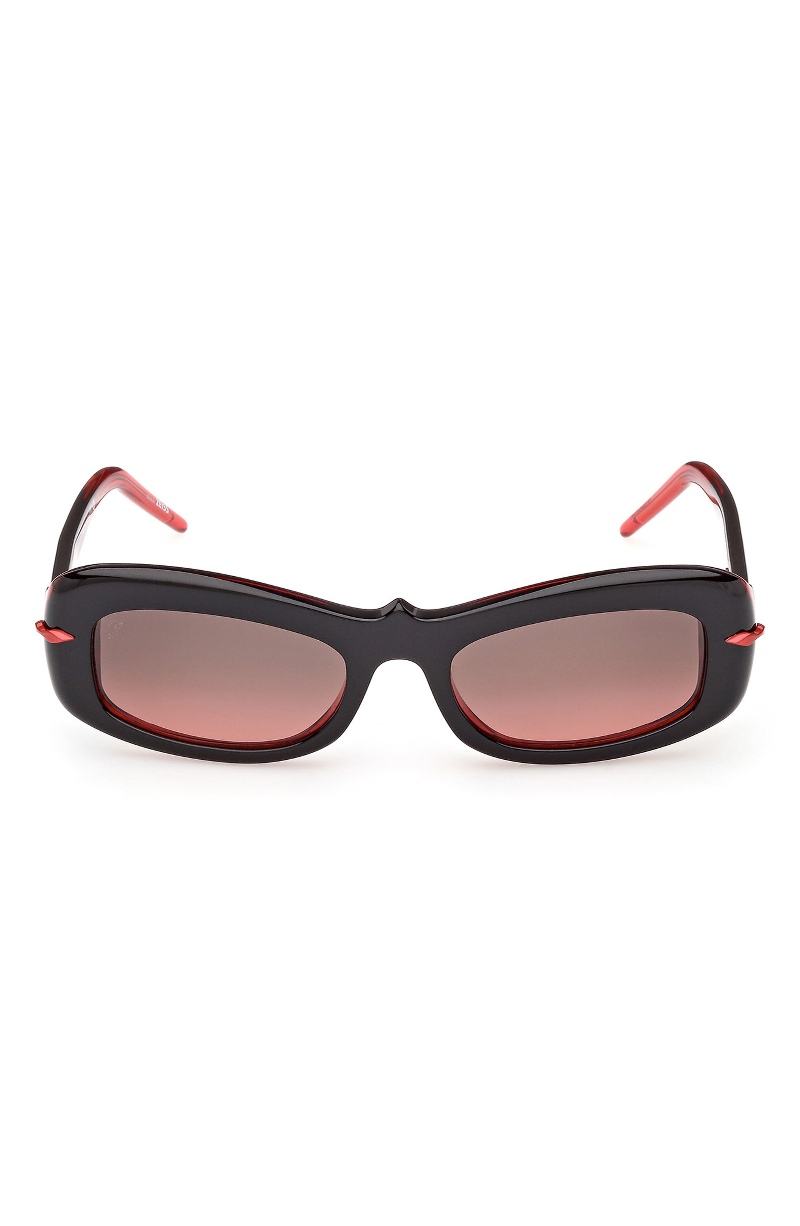 BLACK / RED GUNMETAL