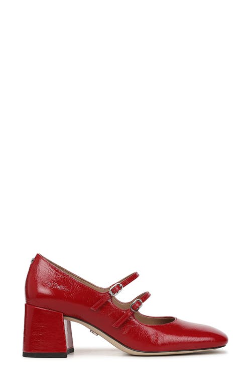 Sam Edelman Sarah Mary Jane Pump In Red