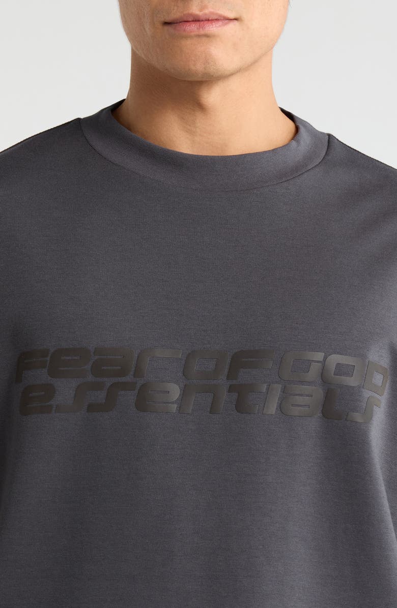 Fear of God Essentials 
90s Graphic T-Shirt, Alternate, color, Iron Grey