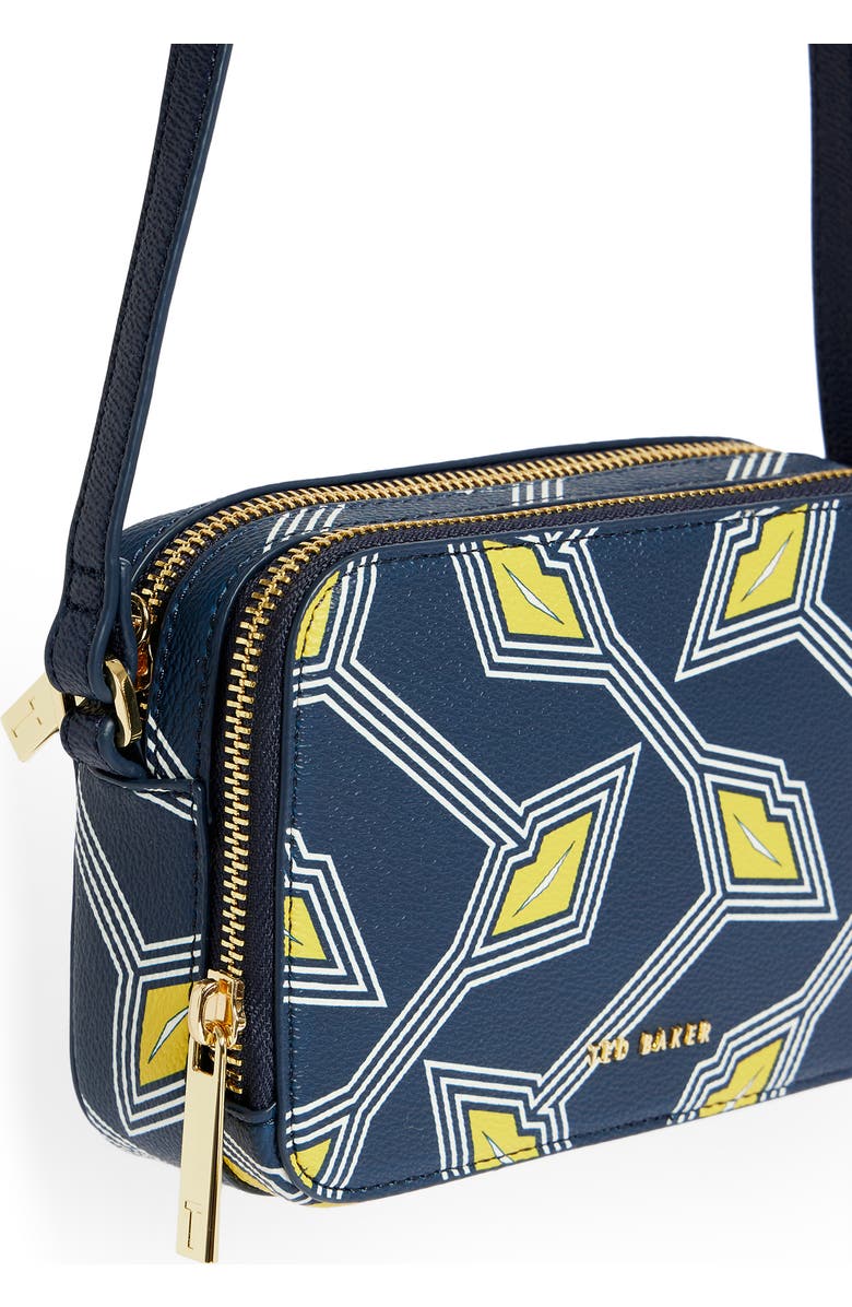 Ted Baker London Lexxii Lip Faux Leather Camera Bag, Alternate, color,