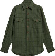 Fortela Classic Wool Check Overshirt