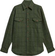 Fortela Classic Wool Check Overshirt