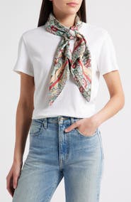 Treasure & Bond Square Satin Scarf