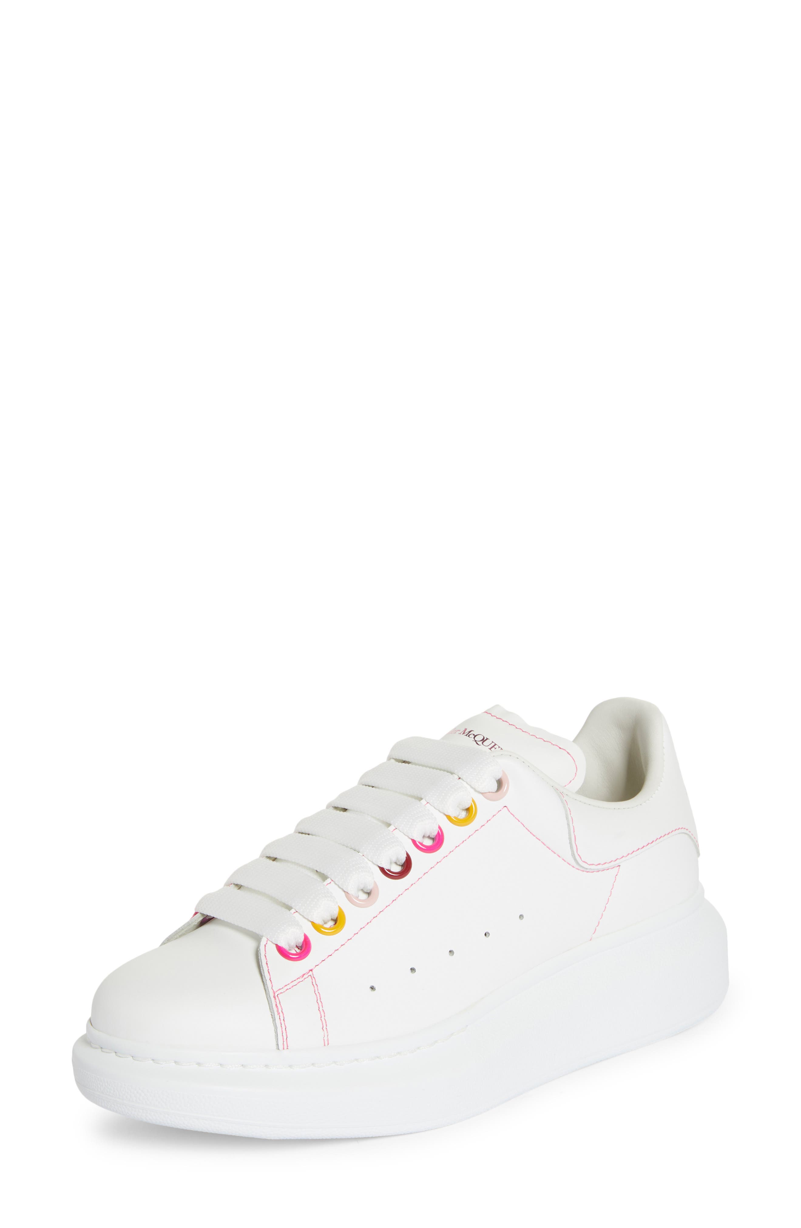 McQueen Alexander McQueen Oversized Low Top Sneaker, Main, color, 