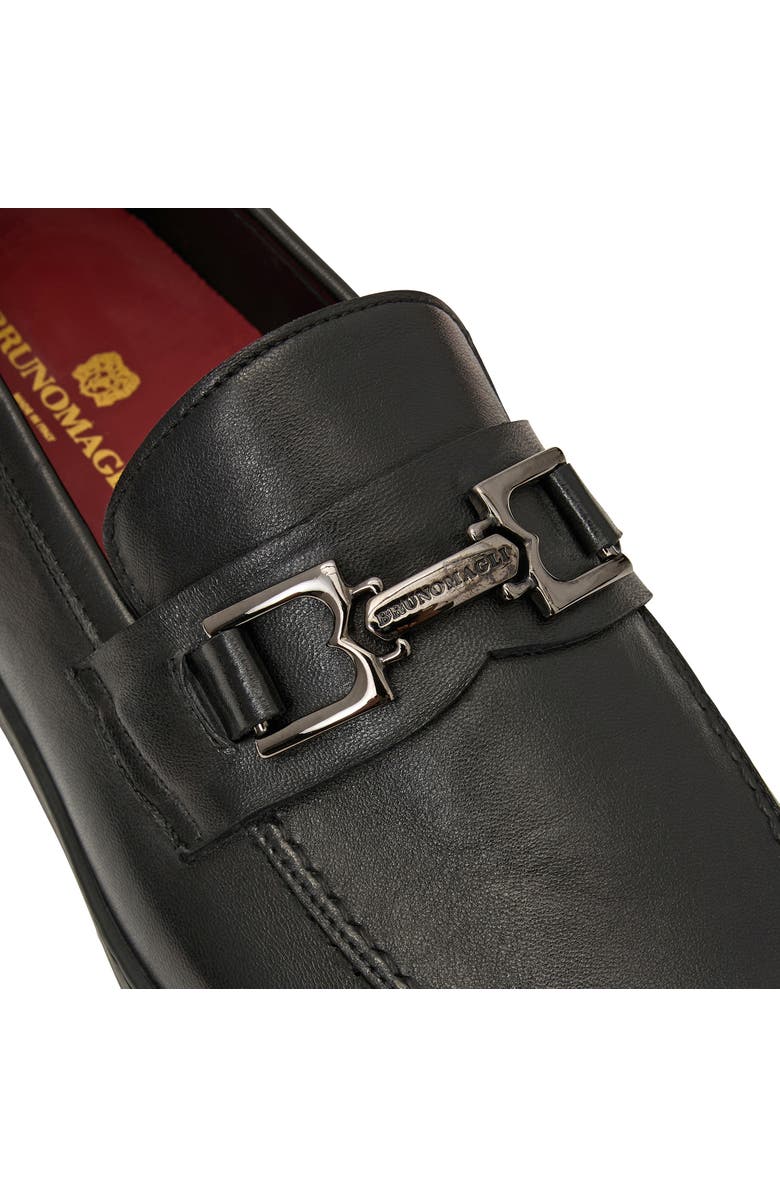 Bruno Magli Prato Bit Loafer, Alternate, color, Triple Black