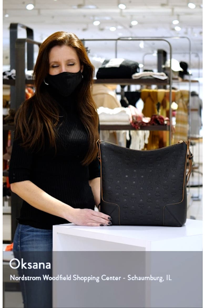 Medium Klara Leather Hobo Bag video