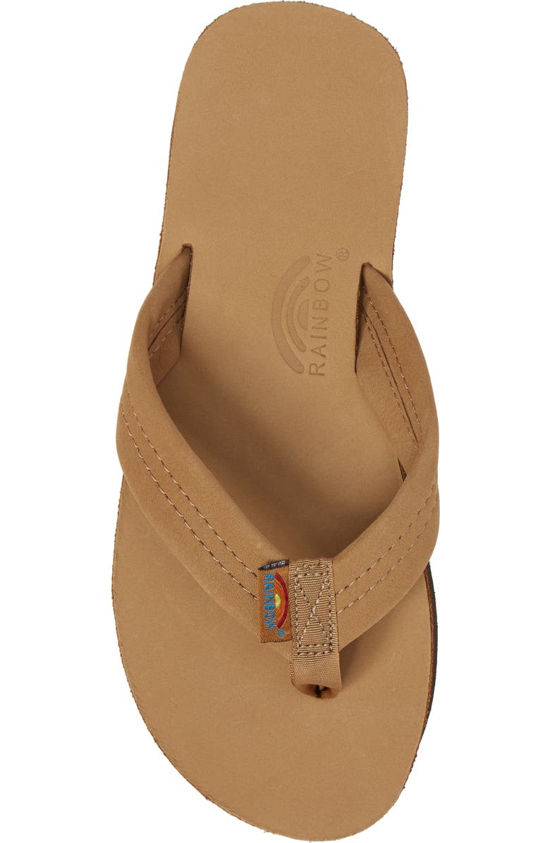 Rainbow<sup>®</sup> Rainbow Leather Sandal, Alternate, color, Sierra