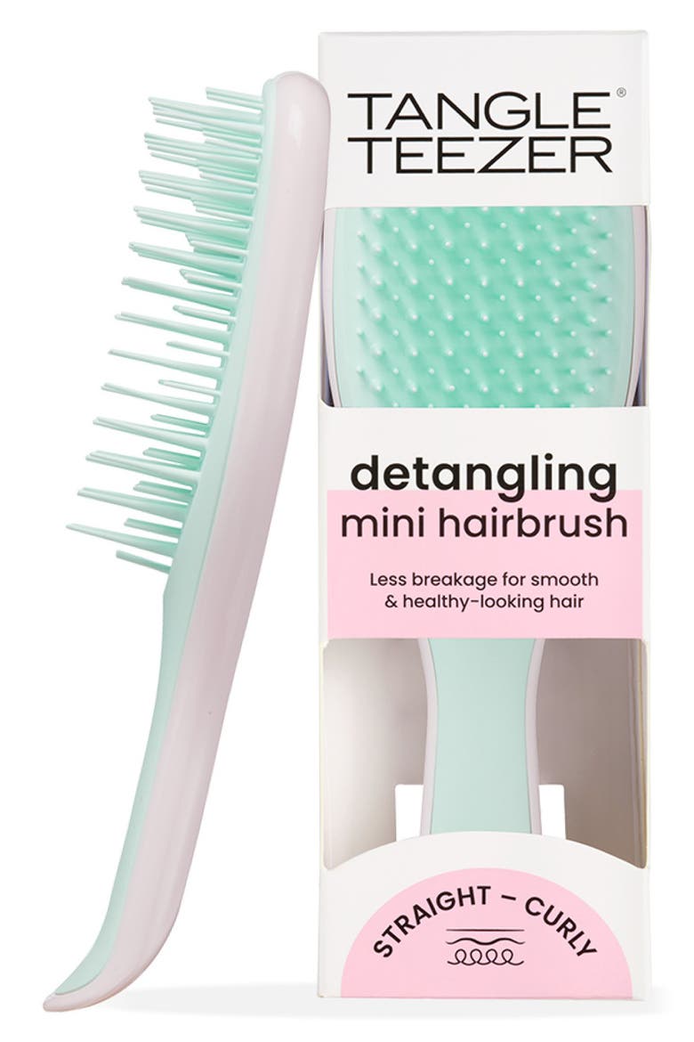 Mini Ultimate Detangling Hairbrush, Main, color, MARSHMALLOW DUO PINK/MINT