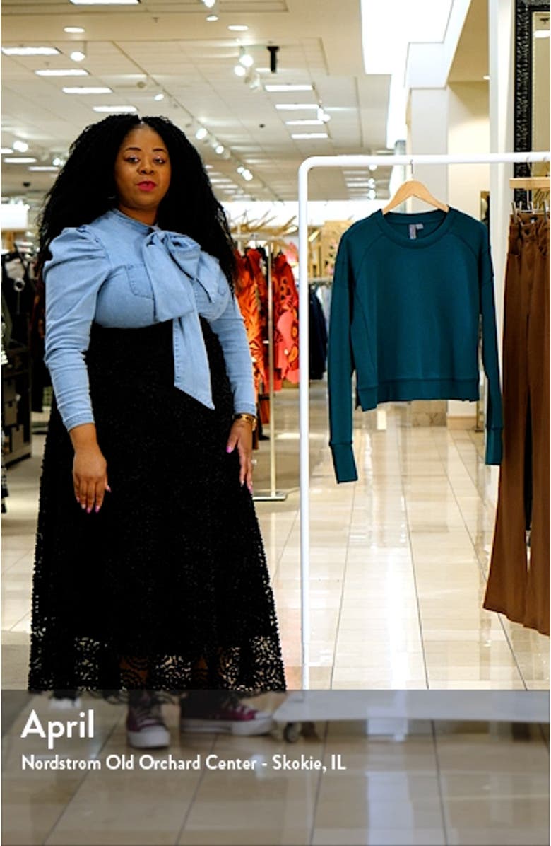 After Class Crop Sweatshirt, sales video thumbnail