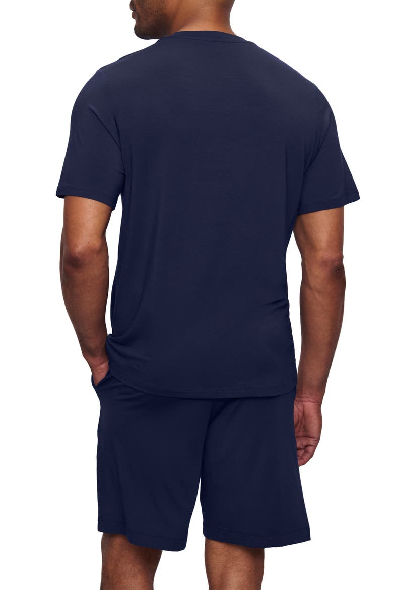 Henry Stretch Tencel® Modal Short Pajamas, Alternate, color, NAVY