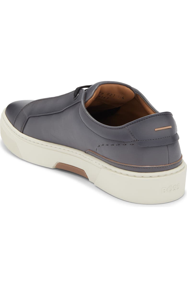 BOSS Gary Tenn Sneaker, Alternate, color, Dark Grey