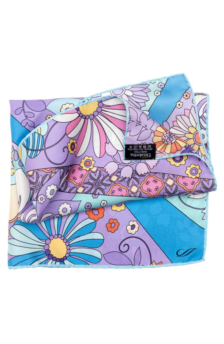 Elizabetta Anita - Silk Bandana, Alternate, color, Blue