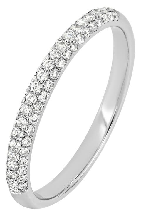 Varda Diamond Thin Domed Band Ring (Nordstrom Exclusive)